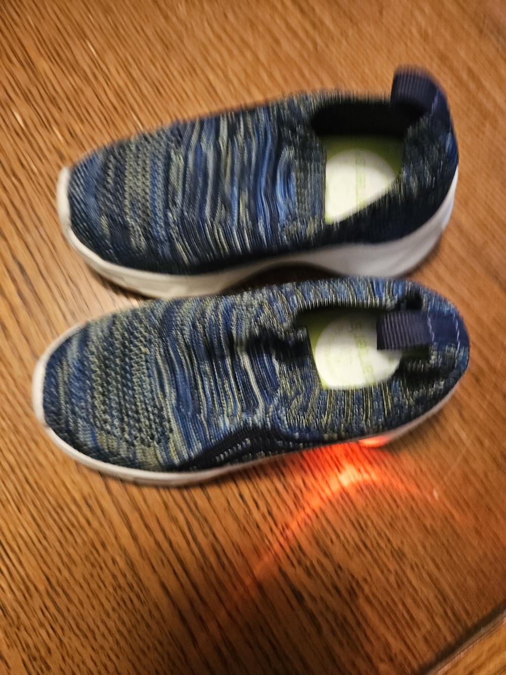 Carter's Navy and Blue Slip-On Kids Sneakers 6C